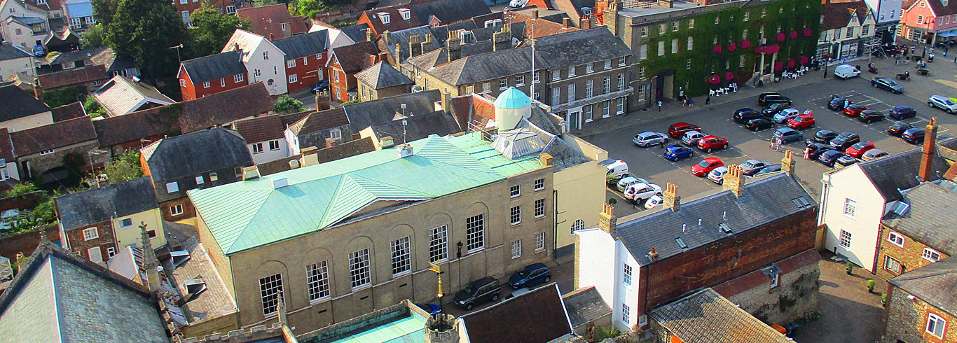 The Athenaeum and observatory from the Cathedral tower