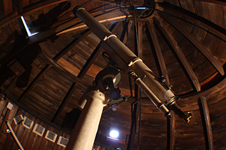 The Victorian Troughton & Simms 4-inch refractor telescope