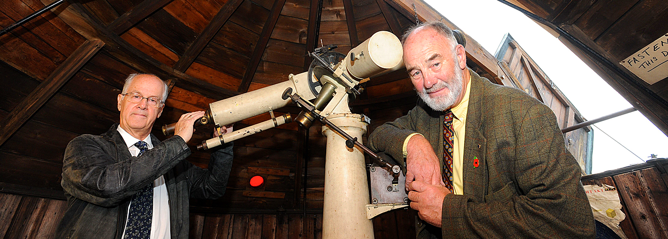 The Victorian telescope in the Athenaeum observatory