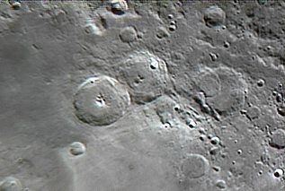 Theophilus, Cyrillus & Catherina craters